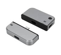 Goshyda Receptor Transmisor HDMI Inalámbrico, Adaptador de Pantalla Inalámbrico Tipo C 1080P 60 Hz para Duplicación de Pantalla, Extensión del Teléfono Portátil Al Proyector de TV