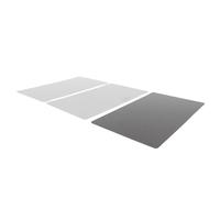 Goshyda Reemplazo de Placa de Construcción para Mono M7 M7 Pro, Cama Flexible para Impresora 3D de 228 X 131 Mm, Acero Inoxidable con Alta Elasticidad, Exterior Cepillado para una Fuerte Adherencia,