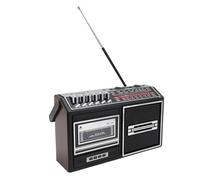 Goshyda Reproductor de Cinta de Casete, Reproductor de Cinta de Casete Portátil Am FM para Viajes en Interiores y Exteriores (Enchufe de la UE)