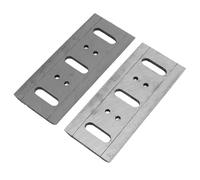 Goshyda Repuesto de Cuchillas Cepilladoras, 2 Cuchillas Cepilladoras Reafilables de Acero de Alta Velocidad para NANFANG 90, de Corte Liso para Madera Contrachapada de Madera Dura, 90 Mm X 29 Mm X 3