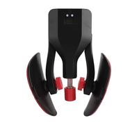 Goshyda Resistencia Ajustable Thigh Master 35 Kg, Equipo de Entrenamiento Interno del Muslo con Pantalla Digital, Entrenador Muscular del Suelo Pélvico para Hombres, Mujeres, Gimnasio en Casa (Black)