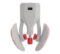 Goshyda Resistencia Ajustable Thigh Master 35 Kg, Equipo de Entrenamiento Interno del Muslo con Pantalla Digital, Entrenador Muscular del Suelo Pélvico para Hombres, Mujeres, Gimnasio en Casa (Gray)