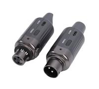 Goshyda Sistemas de Micrófono Inalámbrico, Transmisor y Receptor de Micrófono Inalámbrico de 7 Canales Compatible con Micrófonos Dinámicos, Parlantes, Sistemas PA