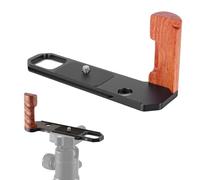 Goshyda Soporte en L con Empuñadura Manual para Cámara F2 F2A F2S, Soporte en L con Placa de Liberación Rápida para Interfaz Arca, Filmación Horizontal y Vertical (Black)