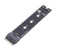 Goshyda Tarjeta Adaptadora de 12+16 Pines a M.2 para Computadora OS X, Kit de Actualización SSD para OS X Pro Air 2013-2017, PCIe 4.0 de Alta Velocidad, Plug and Play