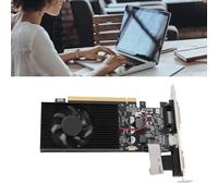 Goshyda Tarjeta Gráfica de Computadora, Frecuencia de Memoria de 810 MHz Tarjeta Gráfica 64 bits GT610 2 GB DDR3 1000 MHz Frecuencia Central para Empresas (GT610 2GD3 64BI)
