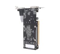 Goshyda Tarjeta Gráfica GT710, Tarjeta Gráfica para Juegos DDR3 de 2 GB de 64 bits, 700 MHz 1200 MHz, Ranura PCI Express 2.0 16X, HDMI DVI VGA, con Ventilador de Refrigeración