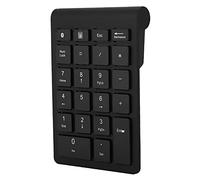 Goshyda Teclado Numérico de 22 Teclas, Mini Teclado Inalámbrico Bluetooth, Mini Teclado Numérico Recargable de Contabilidad Financiera Portátil, para Computadora Portátil de Escritorio, PC(Negro)