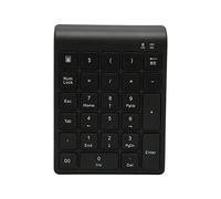 Goshyda Teclados Numéricos Inalámbricos, 27 Teclas Contabilidad Financiera Admite Teclas de Acceso Directo Suspensión Automática Función Bluetooth Teclado Numérico para PC Tablet