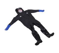 Goshyda Traje de Abeja Ventilado a Prueba de Picaduras para Apicultura, Traje de Apicultor de una Pieza para Zapatos de 175-180 Cm de, Talla 42 XL, de Abeja Transpirable sin Ventilador con Velo y