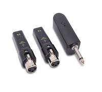 Goshyda Transmisor y Receptor XLR Inalámbrico, 2,4G, Rango de 30-50M