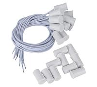 Goshyda Ventana de Interruptor magnético, 10pcs Sensor de Ventana de Puerta con Cable Interruptor magnético Alarma de Interruptor magnético para Sistema de Alarma para el hogar