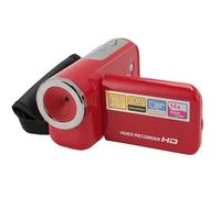 Goshyda Videocámara con Cámara de Vídeo, Grabadora de Cámara Digital Full HD 1080P de 16 MP con Zoom Digital de 16X, Pantalla de 2 Pulgadas, Videocámara DV Portátil Antivibración (128GB)