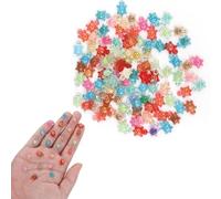 Gosknor 100uds Mini Tortugas Resina Luminosas, Tortugas de Resina Diminutas Que Brillan la Oscuridad Cosas Miniatura Miniaturas para Casas Muñecas para Decoración de Jardines y Micropaisajismo