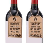 Gosknor 10uds Tarjetas Propuesta Padrinos Boda, Tarjetas de Invitación Divertidas para Padrinos de Boda Quieres Ser Mi Padrino de Boda Bodas Regalos Solicitud de Invitación para Ceremonia de Boda