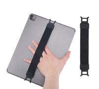 Gosknor 2 Uds Correa Mano Tablet, Seguridad Soporte Mano Tablet Sin Caída Banda de Agarre Elástica Compatible con iPad Air/Kindle eReaders Dispositivos de 7,6 a 11 Pulgadas (Negro)