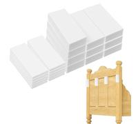 Gosknor 20uds Topes Cabecero Cama para Pared, Almohadillas Autoadhesivas de Espuma EVA Muebles Incluye 10uds (20 mm) y 10uds (3 mm) Protectores Antivibraciones para Sofá y Relleno de Huecos