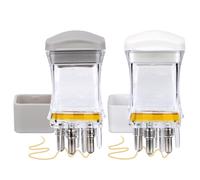 Gosknor 2uds Aplicadores de Minoxidil, Botella de Aplicación Rápida para El Cabello Fácil Limpiar con Peine para Raíces Aceite Capilar y Aceite Cuero Cabelludo El Crecimiento Del Cabello