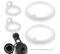 Gosknor 4pzs Juntas de Repuesto para TAKEYA Actives, Anillo de Sellado Silicona Accesorios Piezas Sellado a Prueba de Fugas Compatible con TAKEYA Actives 18/22/24/32/40oz (No para TAKEYA Originals)