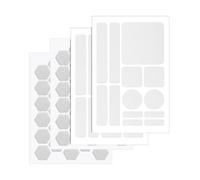 Gosknor 4uds Cinta Agarre Teléfono, Calcomanías Antideslizantes Agarre Teléfono Celular Transparentes Pegatinas Adhesivas Mouse Impermeables Tiras Precortadas para Computadora Portátil Cámara Taza