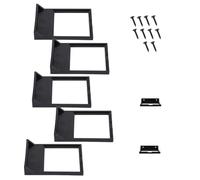 Gosknor 5uds Soporte de Exhibición de Pared para Casco Bloques Construcción, Estante Colgante Resistente & Elegante con Tornillos para Todos los Tamaños Estándar