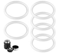 Gosknor 6 Juntas de Repuesto Compatibles con Termos Inoxidables King de 16 y 24 Onzas, Juntas Tóricas de Repuesto de Silicona Compatibles con Termos Inoxidables King Sin BPA