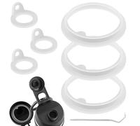 Gosknor 6pzs Juntas Repuesto Compatibles con TAKEYA Actives, Anillo de Sellado Silicona a Prueba de Fugas Accesorios Repuesto para TAKEYA Actives 18oz 22oz 24oz 32oz 40oz (No para TAKEYA Originals)