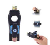 Gosknor Interruptor Apagado de Batería, Interruptor Desconexión Rápida Alta Resistencia Aislador Maestro Corte Batería Alta Corriente Botón Apagado para Vehículos de 12 V y 24 V Autocaravanas