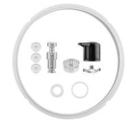 Gosknor Juego de Piezas de Repuesto para Ollas Instant Pot Duo 3-Qt, Diámetro Interior y Exterior de 20 y 22 cm Anillo de Sellado de Silicona para Accesorios de Ollas a Presión