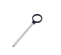 Gosknor Pasador de Pila Pesas en Forma de Anillo, 0,95cm de Diámetro Pasadores Caída para Gimnasio Pasadores de Gimnasio de 15,3cm para Pila de Pesas Pasador de Carga de Acero al Carbono