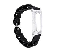 Gosknor Pulsera de Silicona Compatible con Google Fitbit Air (Negra)