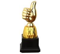 Gosknor Trofeo Pulgar Dorado, Trofeo Grabado Divertido Premio Ganador para Fiestas Deporte Juego Aula Trabajo Fútbol Competición Recompensa Regalo Reconocimiento Humorístico