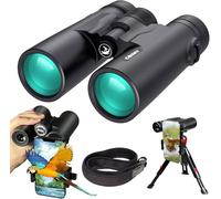 Gosky 1042 B - Prismáticos 10x42 para observación de Aves, Estrellas, paisajes, Viajes, Caza, conciertos, Deportes y Juegos al Aire Libre