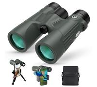 Gosky Prismáticos HD de 10 x 42 para Adultos con Adaptador de teléfono, prismáticos de Alta Potencia con Prisma BAK4 y Lente FMC