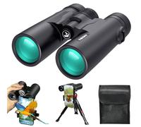 Gosky Prismáticos prismáticos de techo de 8 x 42 pulgadas para adultos, prismáticos profesionales HD para observación de aves, viajes, observación de estrellas, caza, conciertos, deportes, prisma BAK4