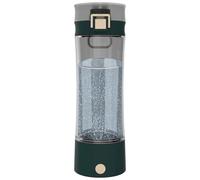 GOSOIT hidrógeno generador de agua ionizador hidrógeno alcalina máquina Maker SPE PEM 500ml/17floz negro-verde