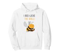 Gospel Kids Christian Faith Cute Bee: I Bee-Lieve The Bible Sudadera con Capucha