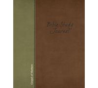 Gospel of Matthew Bible Study Journal
