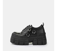 Gospher Lace Up Punk BS schwarz 43