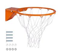 GoSports - Aro flexible de baloncesto de acero de 45,72 cm reglamentario: para uso como reemplazo o montaje en garaje
