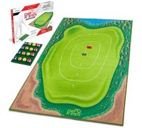 GoSports Chip N' Stick Juego de Golf - Incluye 1 Alfombrilla de Juego Chip N' Stick, 16 Pelotas de Golf de Agarre y Alfombrilla de Chipping