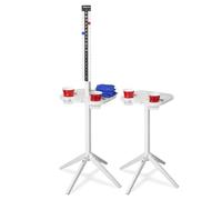 GoSports - Juego de 2 mesas de Marcador ScoreCaddy para Exteriores con Soportes para Bebidas, un Accesorio Seguimiento de puntuación en Juegos de Patio y Cornhole