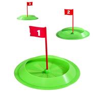 GoSports Pure Putt Challenge Putting Cups 3 Pack - Practica Putting en Interiores y Exteriores