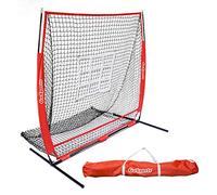 GoSports Red de béisbol y sóftbol de 5 pies x 5 pies con Marco Tipo Arco, Bolsa de Transporte y Zona de golpeo, Ideal para Todos los Niveles de Habilidad