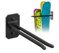 GoSports - Soporte de pared para esquís y tablas de snowboard, capacidad para 2 pares de esquís o 1 tabla de snowboard