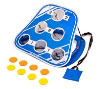 GoSports Splash Skip - Juego de Cornhole flotante para piscina - Juego de piscina de piedra para adultos y familia - Juego de Cornhole de agua para piscinas y lagos