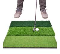 GoSports Tri-Turf XL - Alfombrilla para práctica de Golf, 60,96 x 60,96 cm para una práctica óptima