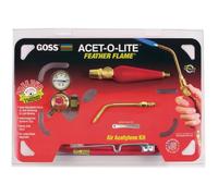 Goss Kit de soldadura KA-1H para uso con tanques de acetileno "B" con punta de llama de pluma BA-3 económica