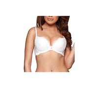 Gossard Superboost Plunge White Lace Bra - Sujetador básico para mujer, color white, talla 100B