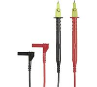 Gossen Metrawatt GTY3620034P0002 KS17-2 - Juego de Cables de Prueba de Seguridad (Punta de 4 mm, 130 cm), Color Negro